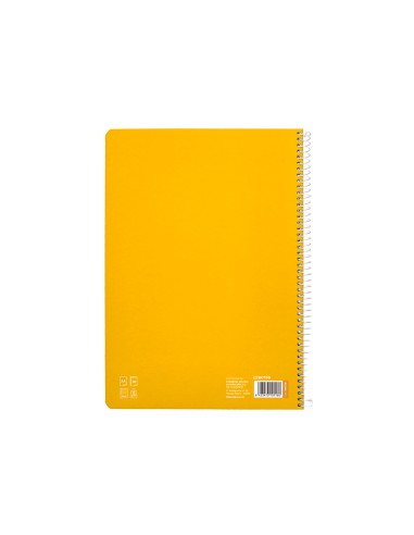 Cuaderno espiral liderpapel a4 pautaguia tapa...