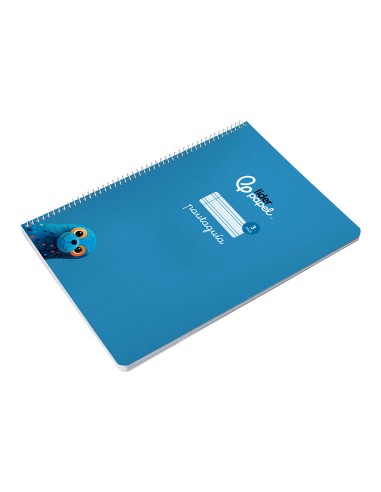 Cuaderno espiral liderpapel a4 pautaguia tapa...