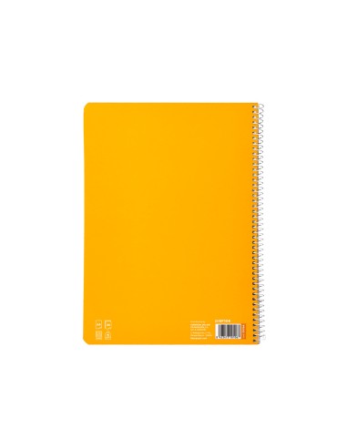 Cuaderno espiral liderpapel a4 pautaguia tapa...