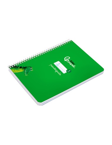 Cuaderno espiral liderpapel a5 pautaguia tapa...