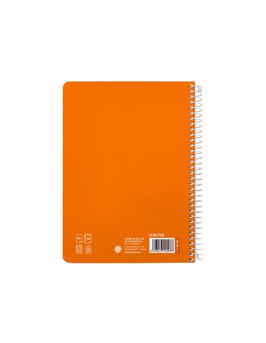 Cuaderno espiral liderpapel a5 pautaguia tapa...
