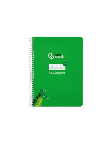 Cuaderno espiral liderpapel a5 pautaguia tapa...