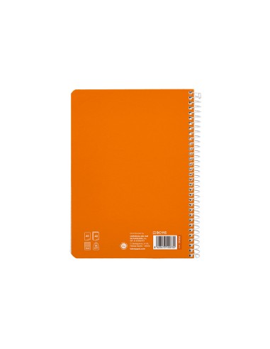 Cuaderno espiral liderpapel a5 pautaguia tapa...