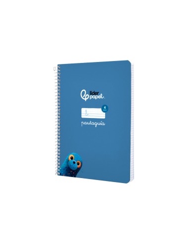 Cuaderno espiral liderpapel a5 pautaguia tapa...