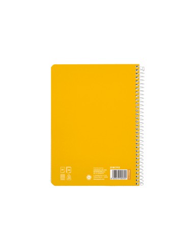 Cuaderno espiral liderpapel a5 pautaguia tapa...
