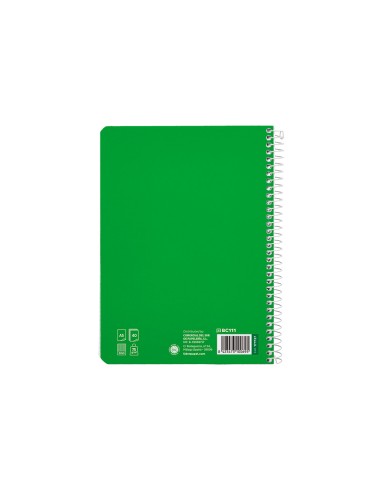 Cuaderno espiral liderpapel a5 pautaguia tapa...