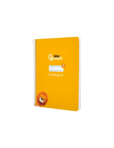 Cuaderno espiral liderpapel a5 pautaguia tapa...