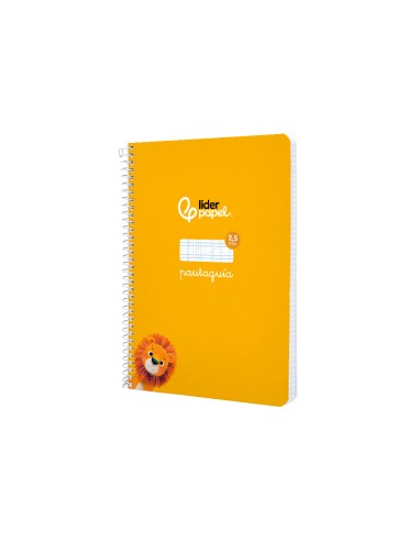 Cuaderno espiral liderpapel a5 pautaguia tapa...