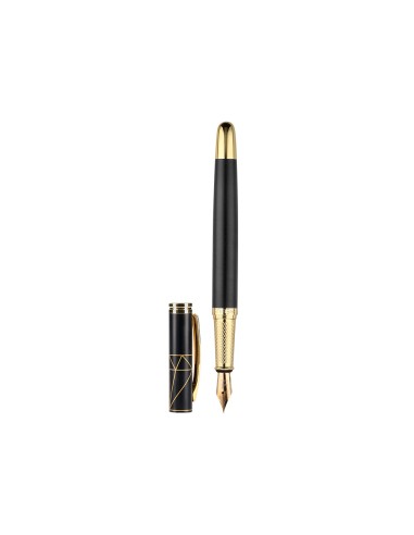 Pluma belius soiree aluminio color art deco...