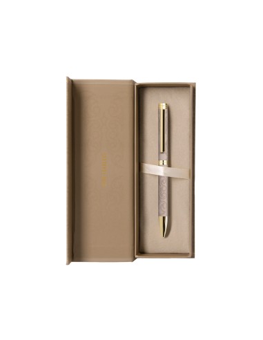Boligrafo belius wild west aluminio color beige...