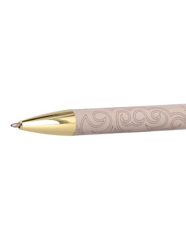 Boligrafo belius wild west aluminio color beige...