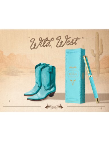 Roller belius wild west aluminio color turquesa...