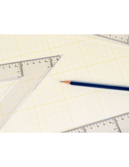 Bloc papel milimetrado liderpapel encolado 297x420 mm 50 hojas 80 g