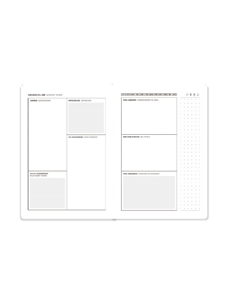Agenda escolar antartik 25-26 espiral essentials rosa dia pagina a5 bilingüe papel fsc 80 gr