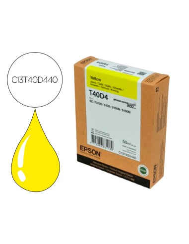 Ink-jet epson ultrachrome xd2 amarillo t40d440...