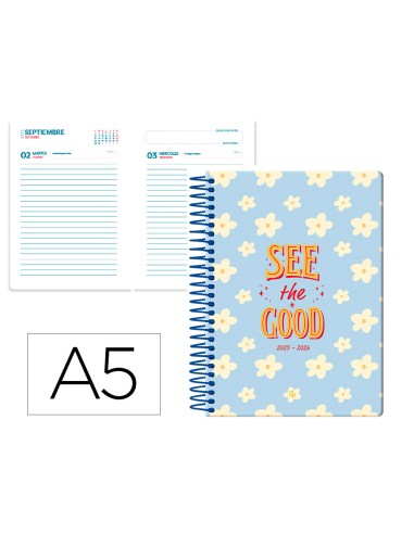 Agenda escolar liderpapel 25-26 espiral petite...
