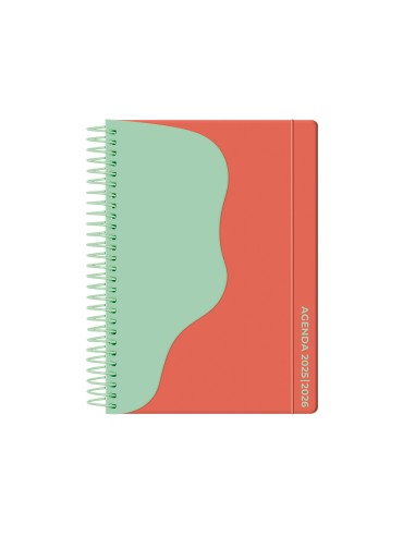Agenda escolar liderpapel 25-26 espiral waves...