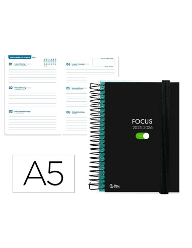 Agenda escolar liderpapel 25-26 espiral...