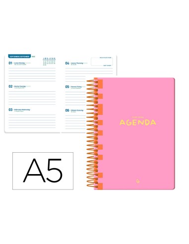 Agenda escolar liderpapel 25-26 espiral classic...