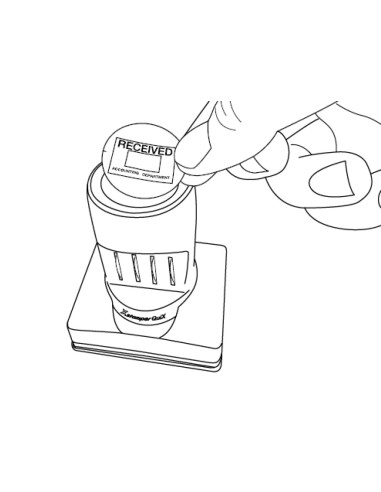 Sello x stamper quix personalizable con...