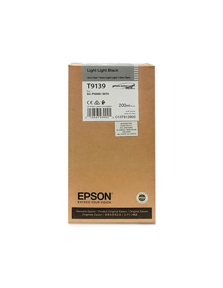 Ink-jet epson t9139 light light negro ink 200ml