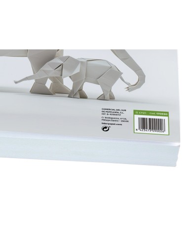 Cartulina liderpapel a4 240g/m2 blanco paquete...