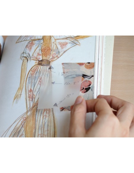 Bloc de notas adhesivas quita y pon q-connect 76x76 mm removible plastico translucido blanco 50 hojas