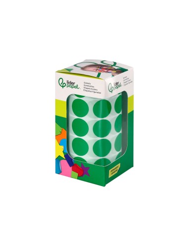Gomets liderpapel autoadhesivo circulos 20 mm...