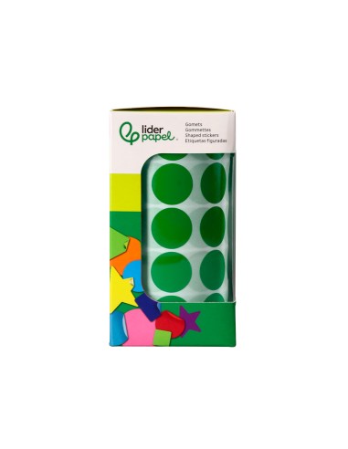 Gomets liderpapel autoadhesivo circulos 20 mm...