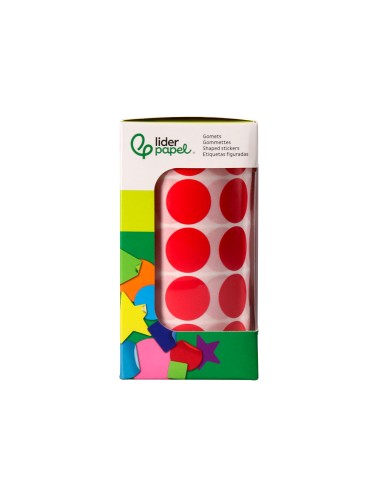 Gomets liderpapel autoadhesivo circulos 20 mm...