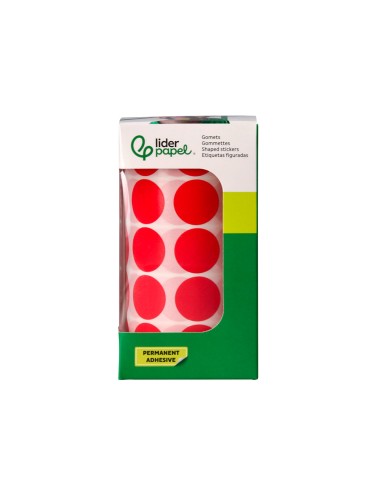 Gomets liderpapel autoadhesivo circulos 20 mm...