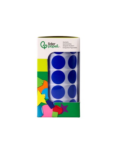 Gomets liderpapel autoadhesivo circulos 20 mm...