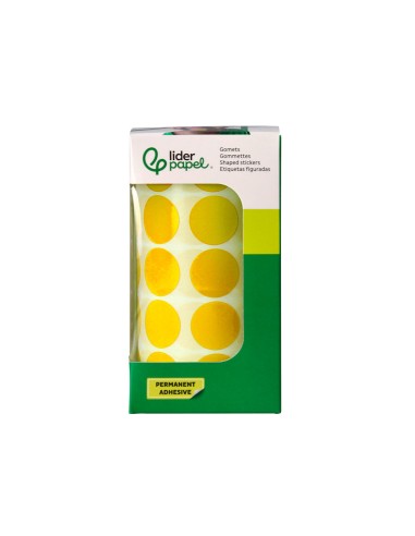 Gomets liderpapel autoadhesivo circulos 20 mm...
