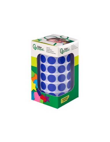 Gomets liderpapel autoadhesivo circulos 15 mm...
