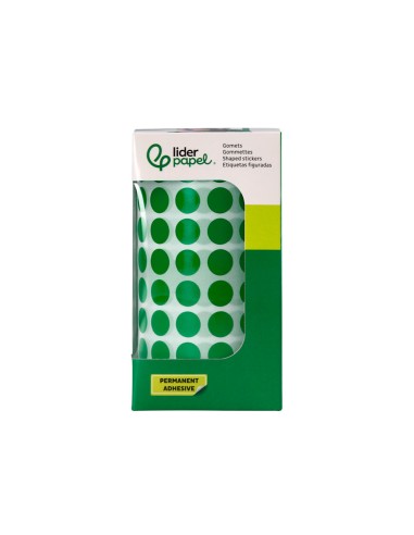 Gomets liderpapel autoadhesivo circulos 10,5 mm...