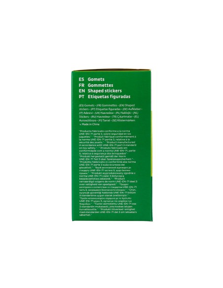 Gomets liderpapel autoadhesivo circulos 10,5 mm amarillo rollo de 6000 unidades en caja de carton