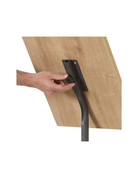 Expositor rocada de suelo serie natural magnetico rotativo 360 altura ajustable din a3