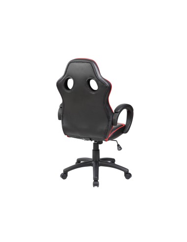 Silla rocada gaming con brazos fijos base nylon...