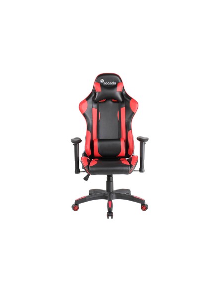 Silla rocada gaming profesional con brazo regulables mecanismo basculante similpiel