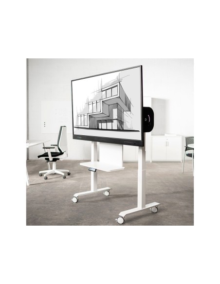Pantalla interactiva rocada cristal templado 86\" multitactil wifi con altavoces usb thunderbolt