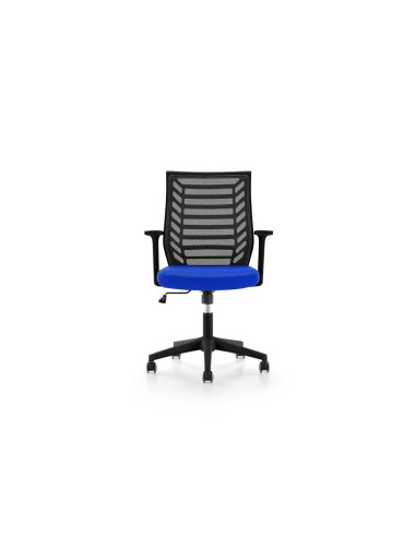 Silla rocada de oficina con brazos respaldo en...