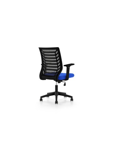 Silla rocada de oficina con brazos respaldo en...