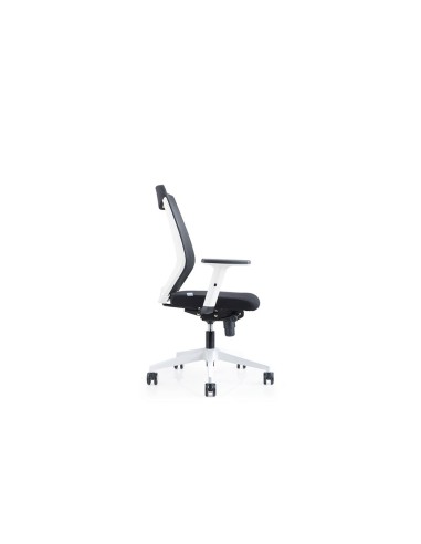 Silla rocada de oficina con brazos regulables y...