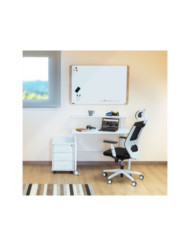 Silla rocada de oficina con brazos regulables y...
