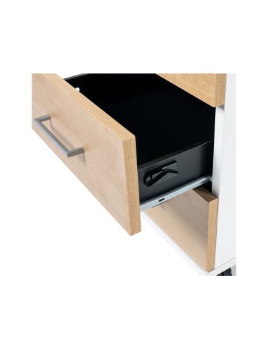 Cajonera rocada con tres cajones serie store...