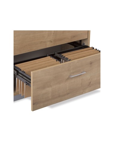 Armario rocada con un estantes y dos cajones...