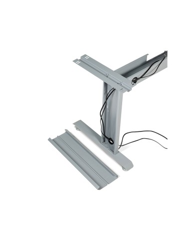 Mesa de oficina rocada metal 2001ac01 gris/haya...