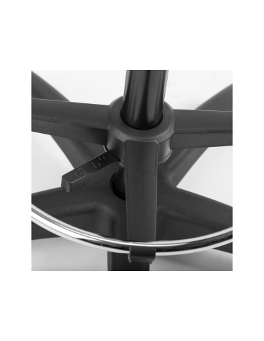 Taburete con respaldo rocada regulable en...