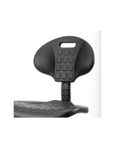 Taburete con respaldo rocada regulable en...