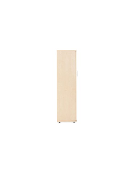 Armario rocada con 3 estantes y dos puertas enteras serie store 156x90x45 acabado aa01 haya/haya